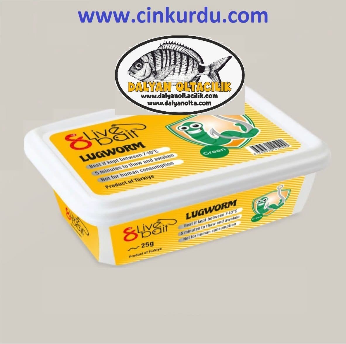 Tescilli 8 Live Bait Kalitesi